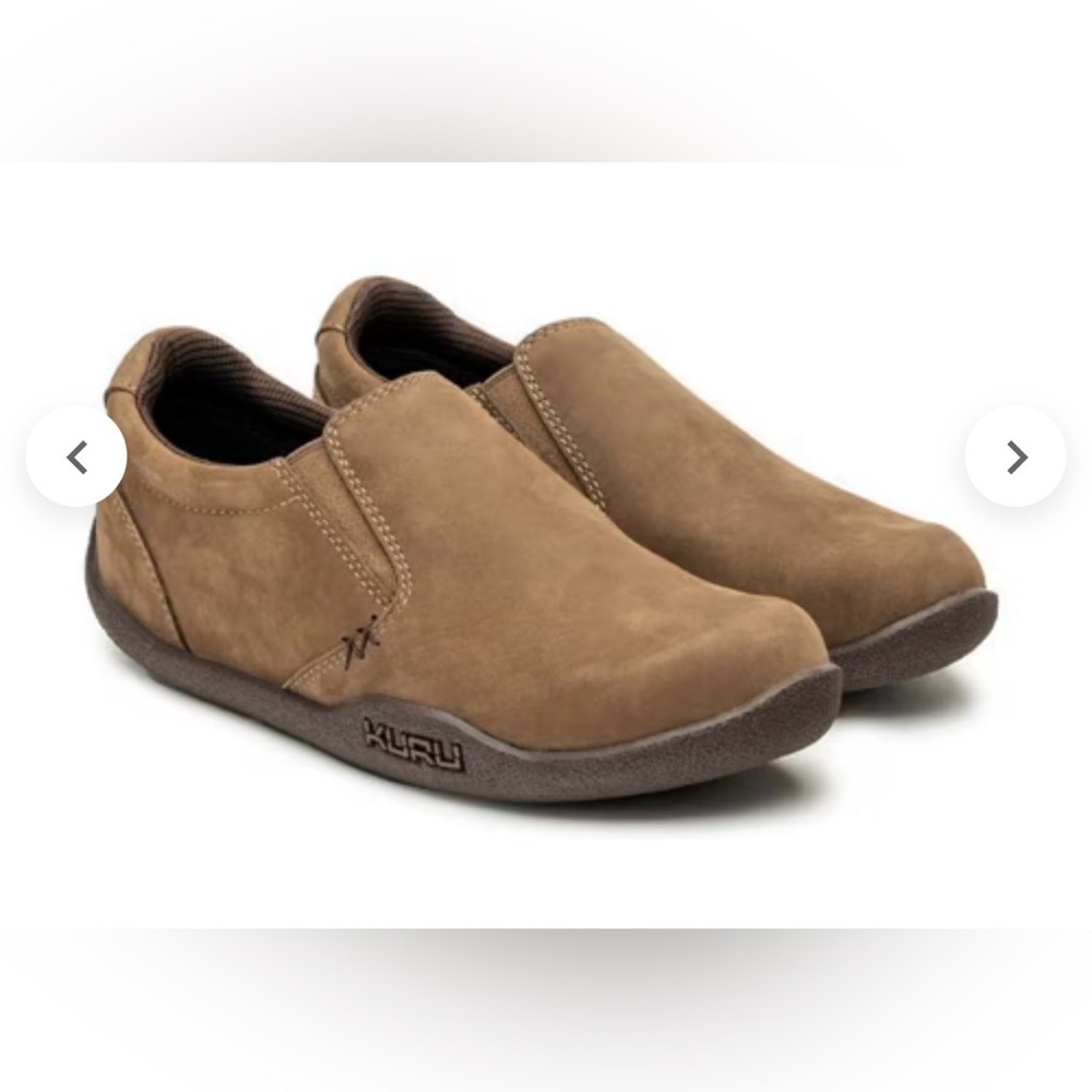 Kuru Kivi Womens Suede Slip on Boots- Size 9 Wide